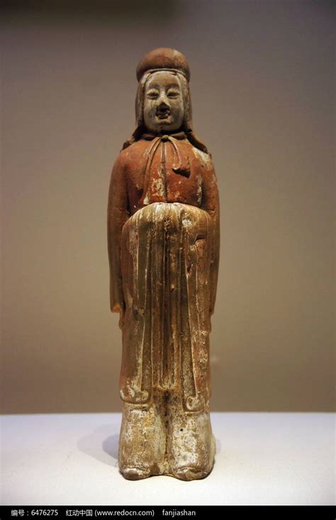 北朝（公元386-581年）鲜卑服陶武士俑高清图片下载_红动中国