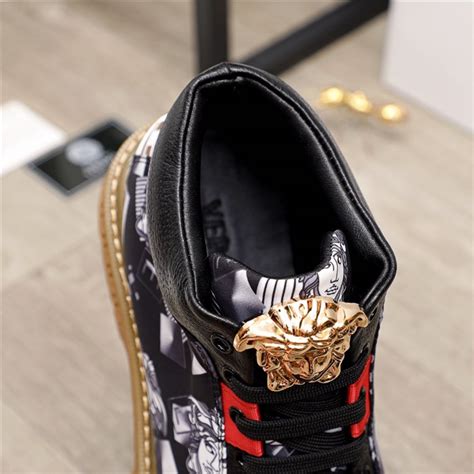 Versace High Tops Shoes For Men #903955 $76.00 USD, Wholesale Replica ...
