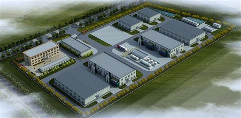 公司厂区,,厂房,办公楼,综合楼3dmax模型_其他建筑模型下载-摩尔网CGMOL