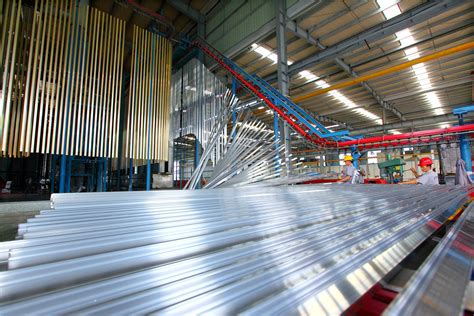 立式喷涂生产线-工厂展示-关于生信-安徽生信铝业股份有限公司