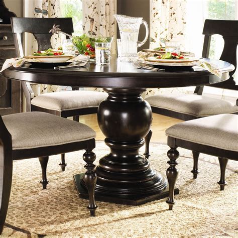 Furniture of America Evans Contemporary Round Glass Dining Table ...