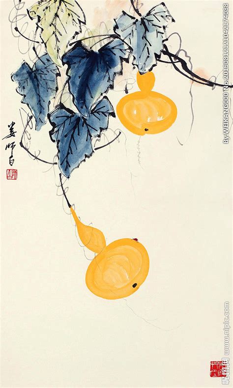 国画葫芦大全图片