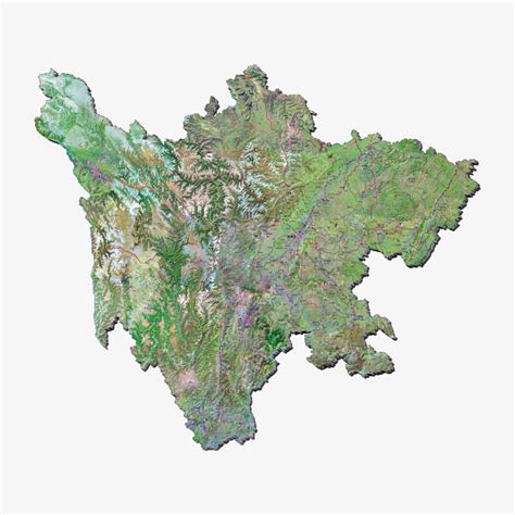 四川地图全图高清版图片预览_绿色资源网