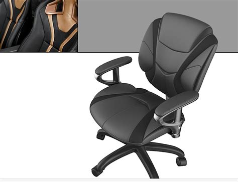 办公皮椅设计|工业/产品|生活用品|椅人 - 原创作品 - 站酷 (ZCOOL)
