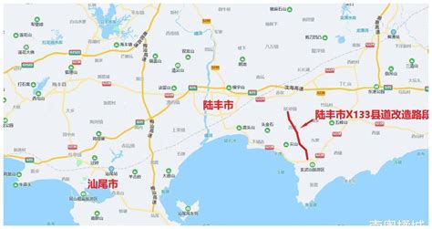 广东汕尾S241省道路面改造工程,地点位于中心城区,全长8.5公里|长沙湾|汕尾|省道_新浪新闻
