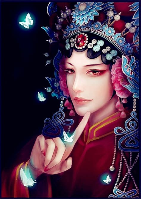 戏子入画图片
