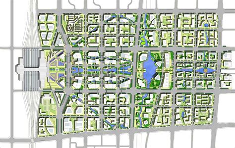 济南西站规划3dmax 模型下载-光辉城市