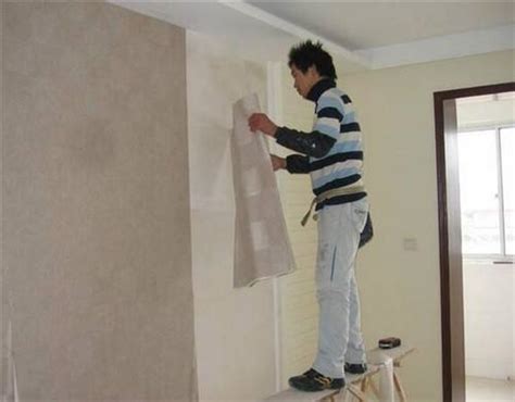 贴墙布的施工方法|墙纸施工|深圳圣飞墙纸厂家