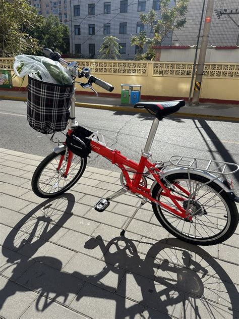 美利达7速折叠自行车 - 家在深圳