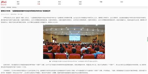 聚焦芯片未来：“全国碳基信息器件与先进半导体技术研讨会”在岳阳召开-湖南理工学院