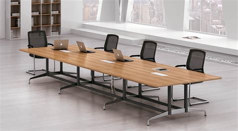 实木loft会议桌工作台电脑桌洽谈桌椅办公桌简约现代大型长条桌-淘宝网