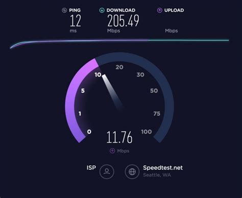 How to change the speedometer scale in the Speedtest app