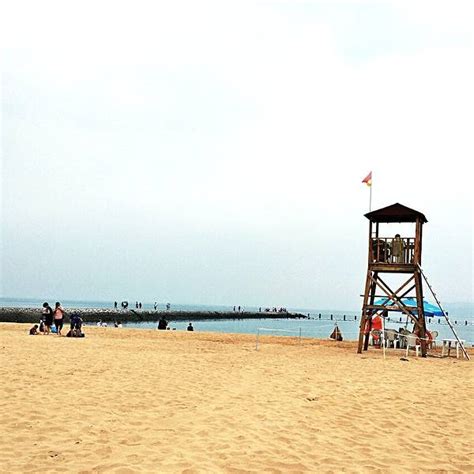 青岛第二海水浴场夏季风光高清图片下载-正版图片501382319-摄图网