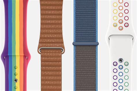 【现货】新款彩虹带S9手表带s8苹果s7/WATCH9专用Ultra硅胶表带-阿里巴巴