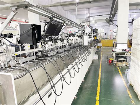 国标三芯四代全自动生产线 - 海宁普赛自动化科技有限公司
