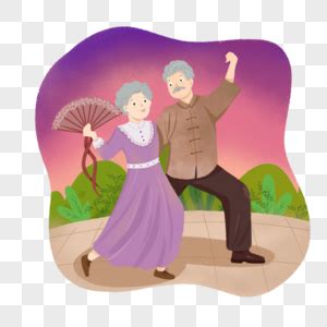 非主流跳舞大妈头像