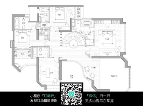 室内平面设计图PSD素材免费下载_红动中国