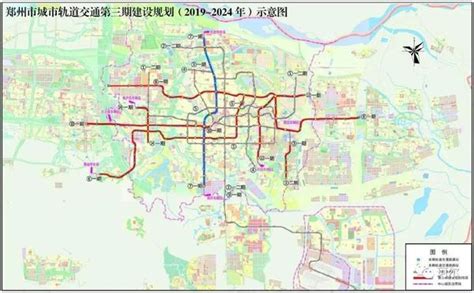 郑州地铁线路图，2023最新郑州地铁线路图，郑州地铁地图-郑州本地宝