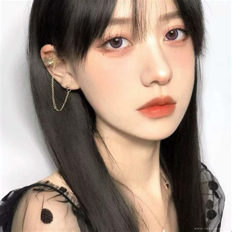 清纯甜美女生头像小清新
