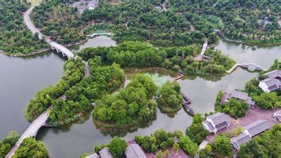 江西萍乡：湿地公园景美如画-人民图片网