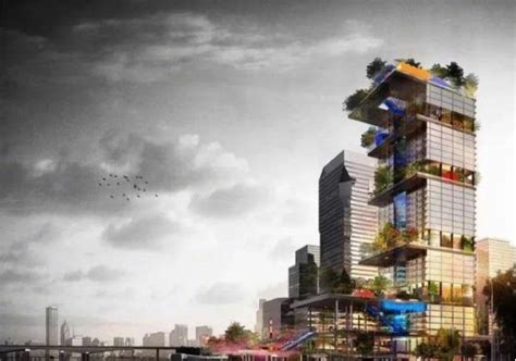 腾讯广州总部大楼四道单边悬挑形似火箭发射台，将成为城市新地标_财经频道_证券之星