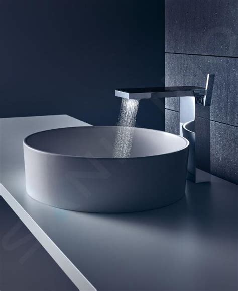 Axor MyEdition - Grifo de lavabo con desagüe Push-Open, cromo/vidrio de ...