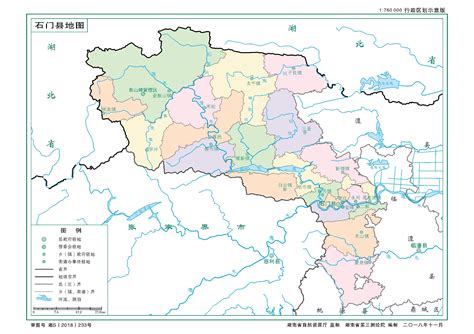 桃源县地图图片