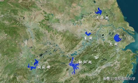 中国五大淡水湖，中国的45大淡水湖