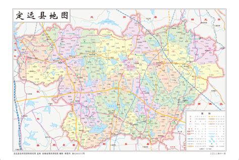 最新版定远县标准地图公布_定远县人民政府