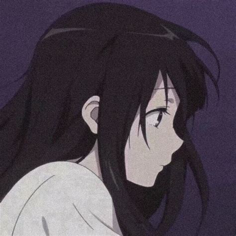 伤感温柔女生头像动漫