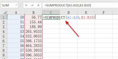 Excel怎么操作两列数据相乘后求和_360新知