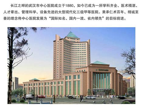 武汉市第一医院科室分布_中华医学网