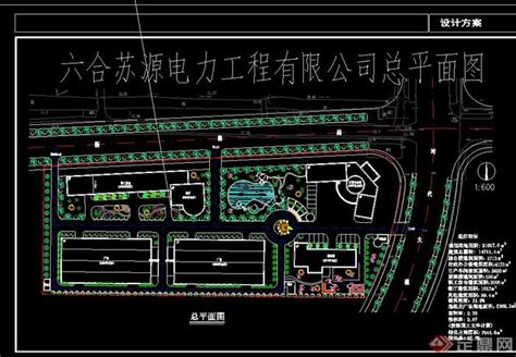 超全工业园区景观规划绿化平面图施工图下载【ID:1143567421】_知末案例馆