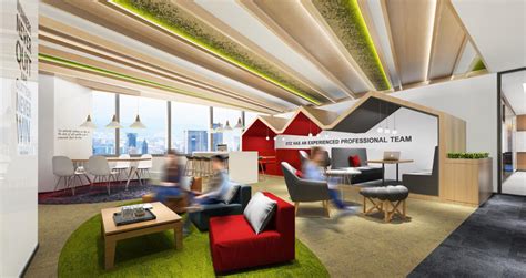 深圳办公楼设计如何做好自然光和灯光的协调-赫红建筑设计