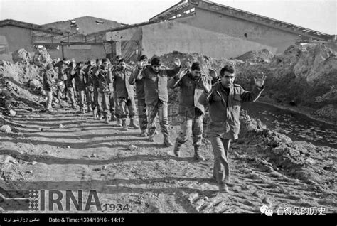 老照片 两伊战争中的伊朗军队 见证了战争的残酷
