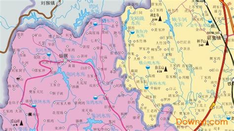 荆门地图高清版下载-荆门地图全图中文版下载免费版-当易网
