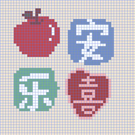 像素网格画―二次元图片
