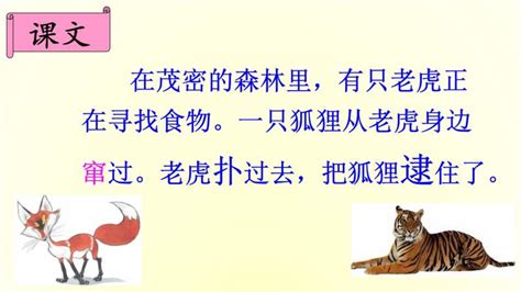 人教部编版二年级上册22 狐假虎威图文ppt课件-教习网|课件下载