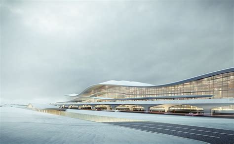 Aedas赢得烟台国际机场T2航站楼设计竞赛-搜建筑网