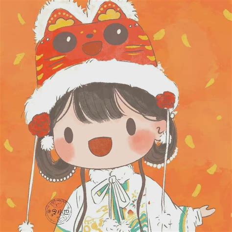 温柔可爱冬季头像女生