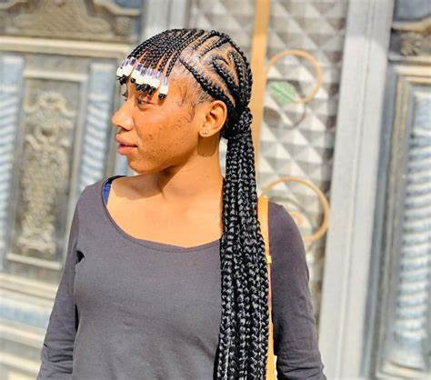 50 of The Hottest Stitch Braids Hairstyles (2023 Guide) – HairstyleCamp