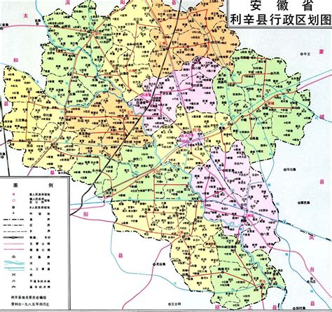 亳州的地图