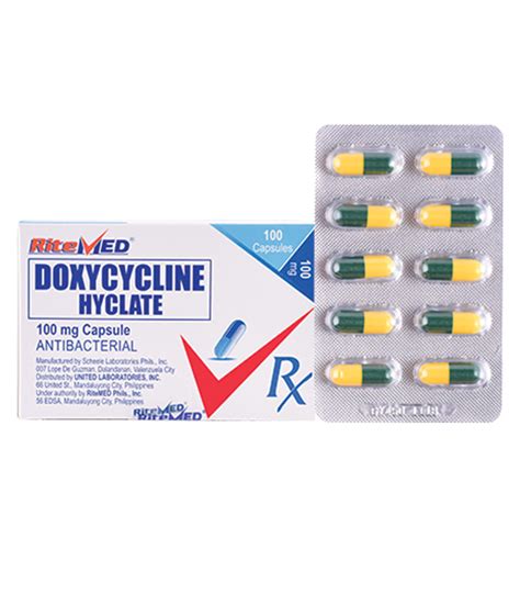 Doxycycline 100mg Caps (For Rosacea) | DigiDerm | Online Skin Clinic