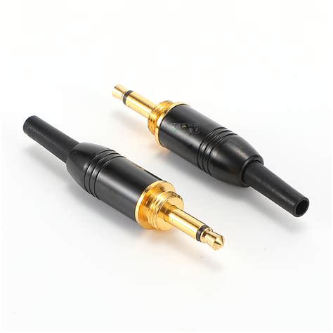 镀金3.5mm接线头 焊接3.5mm插头 耳机插头 双声道插头 3节音频头-阿里巴巴
