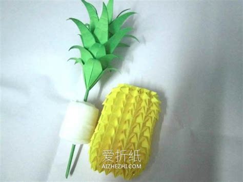 菠萝折纸图片