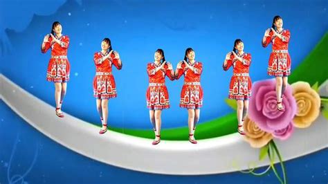 民族广场舞《格桑拉》旋律优美动听，妹子舞蹈优雅柔美_腾讯视频