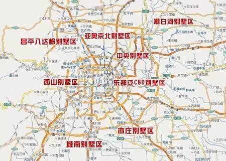北京的二三四五六环有多大？
