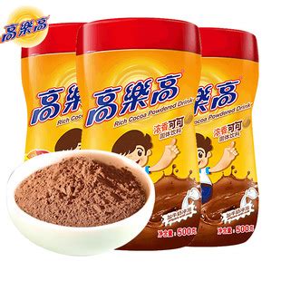 【爆款推荐】高乐高可可粉热巧克力固体饮料小时候早餐冲饮品500g