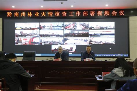 黔南州召开全州林业灾情核查工作部署视频会议 _www.isenlin.cn