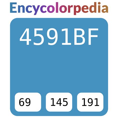 #4591bf Hex Color Code, RGB and Paints